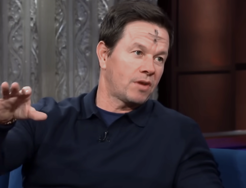 Wahlberg to Colbert: “Your lovely wife will tell you when you’re not ‘prayed up’ enough”